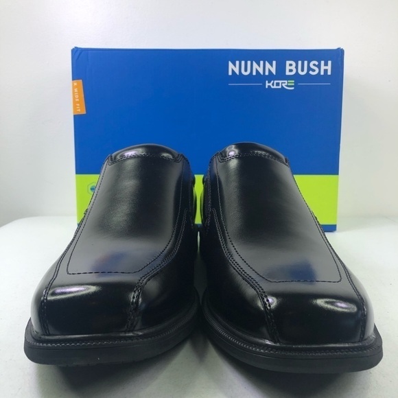 Nunn Bush Kore Bleeker Street Black Leather Loafer Shoes main image 4
